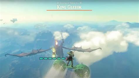 How To Find and Defeat King Gleeok in Zelda Tears of the Kingdom