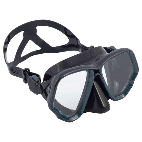 Scuba mask - 500 Dual BlackGrey