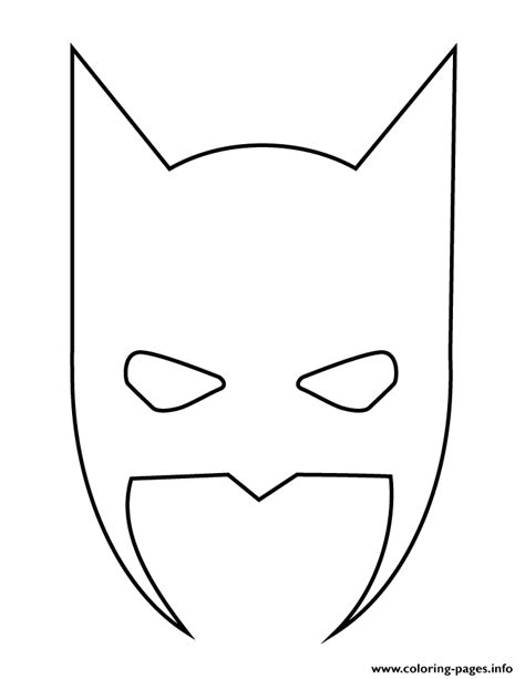 Print batman mask halloween stencil coloring pages Batman Mask Template, Superhero Template ...