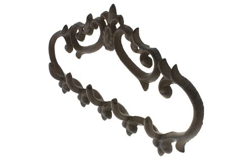 Cast Iron Wall Hanger – Vintage Design with 5 Hooks - Keys, Towels, etc - Wall | eBay