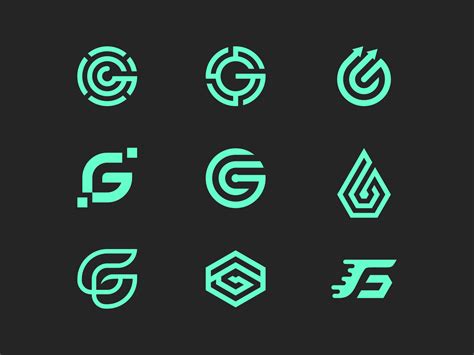 Letter G Monogram Logo by Nawla on Dribbble