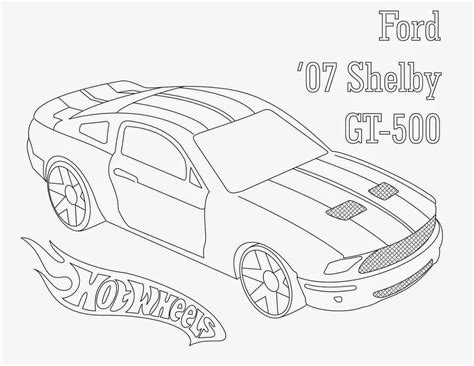 Hot Wheels Cars Printable Picture - Printable Templates