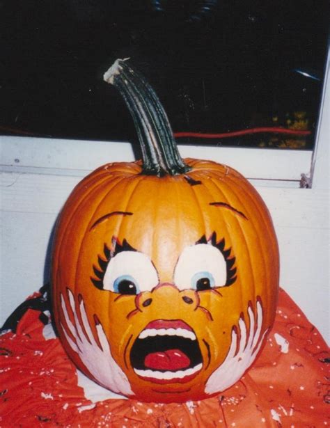 20+30+ Scary Painted Pumpkin Faces – HOMYRACKS