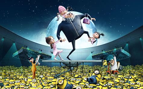 Download Minions Gru (Despicable Me) Movie Despicable Me HD Wallpaper