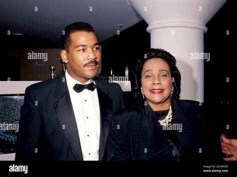 Dexter King And Coretta Scott King 1990 Credit: Ralph Dominguez/MediaPunch Stock Photo - Alamy