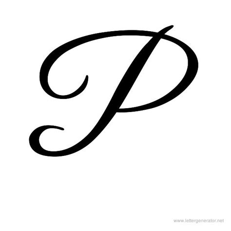 Fancy Alphabet P - ClipArt Best