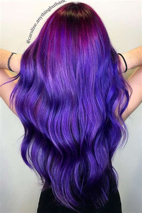 68 Tempting And Attractive Purple Hair Looks | LoveHairStyles.com