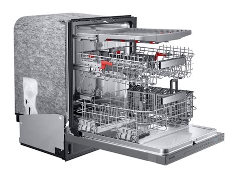 Linear Wash 39dBA Dishwasher in Stainless Steel Dishwashers - DW80R9950US/AA | Samsung US