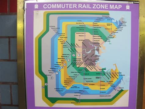 Transit Maps: Submission – Official Map: Boston MBTA Commuter Rail Zones Map