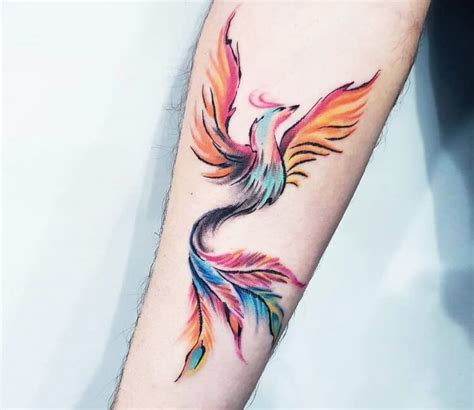 Phoenix bird tattoo by Ilaria Tattoo Art | Post 28581