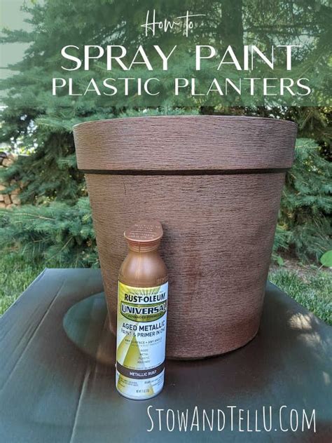 Spray Paint Plastic Planters: Revive Your Garden Containers