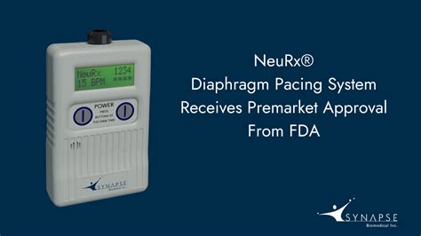 Synapse Biomedical Wins New Approval for Diaphragm Pacing System to Free Patients from Ventilators