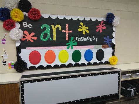 Art bulletin board | Art bulletin boards, Art classroom, Preschool bulletin