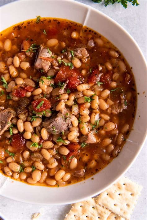 Delicious Instant Pot Navy Bean Soup - Everyday Family Cooking