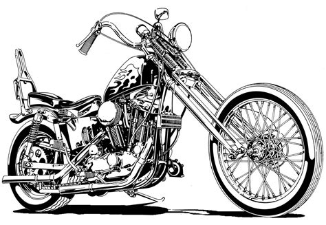 1112-HDM-2.jpg (1201×829) | Chopper motorcycle, Sportster chopper, Motorcycle drawing