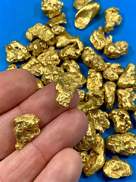 Alaskan BC Natural Gold Nugget 311.00 Gram lot of 5 to 10 gram Nuggets – Nuggets By Grant