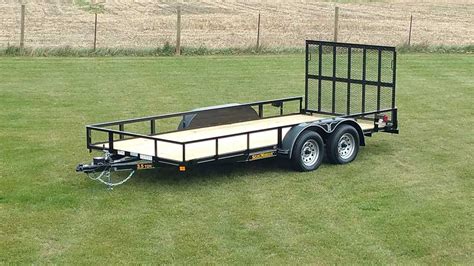 Small Tandem Axle Trailer