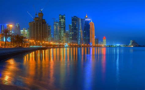 Qatar Skyline Wallpapers - Top Free Qatar Skyline Backgrounds - WallpaperAccess