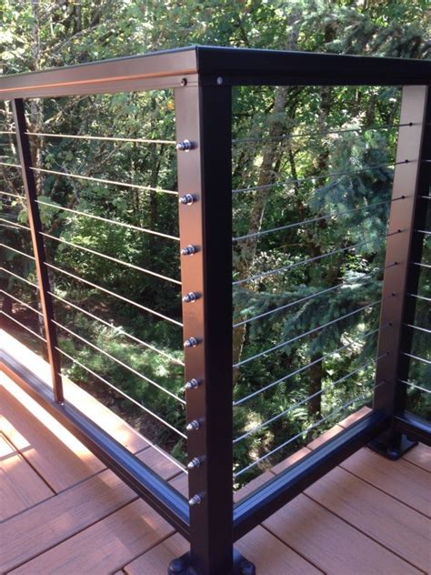 Stainless steel cable railing | Deck Masters, LLC