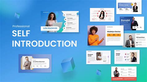 Self Introduction PowerPoint Template and Google Slides - SlideKit