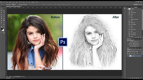 Photoshop How To Transform Photos Into Gorgeous Pencil | My XXX Hot Girl