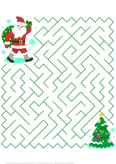 Free Maze Puzzles