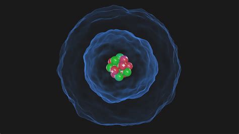 3D Atom Quantum Model - Schrodinger Model - TurboSquid 1770104