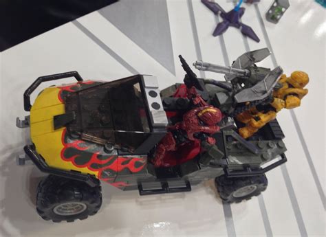 Toy Fair 2014: Halo Mega Bloks Flame Warthog Revealed & Photos! - Halo Toy News