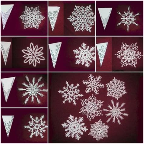 Snowflake Paper Patterns To Cut Out