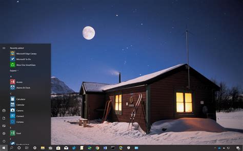 Warm Winter Nights theme for Windows 10 (download) - Pureinfotech