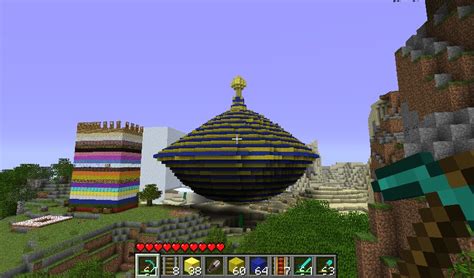 UFO build Minecraft Map