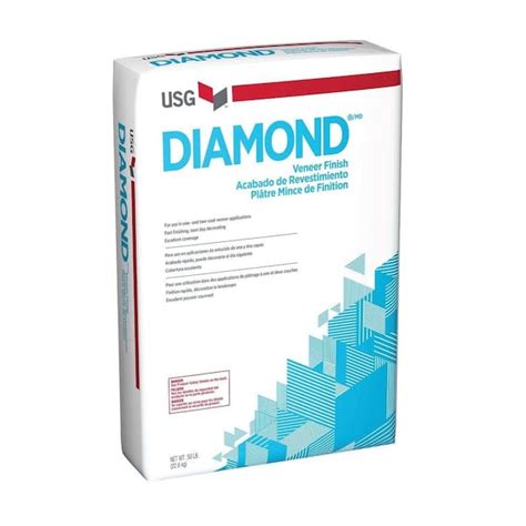 USG 50 lb. Diamond Veneer Plaster Finish 162640063 - The Home Depot