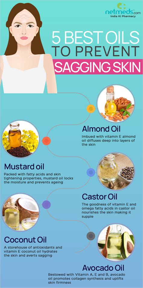 5 Amazing Natural Oils That Helps To Firm Your Loose Skin - Infographic