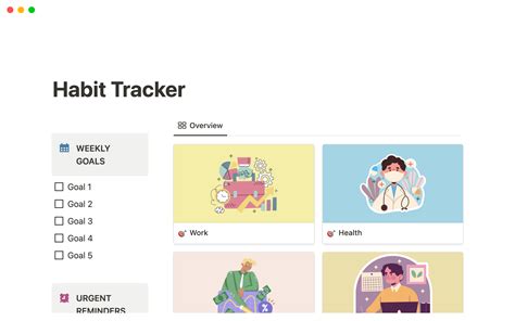 Notion Habit Tracker | Notion Template