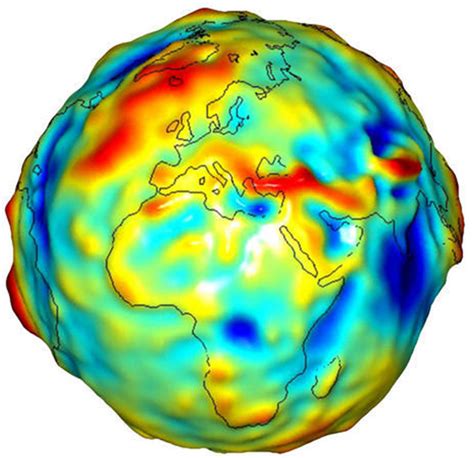 Earth Gravitational Model 2008 - The Earth Images Revimage.Org