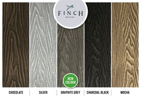 Composite Decking Colours - Finch Composite Decking