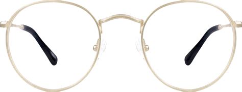 Round Eyeglasses PNG Transparent Image