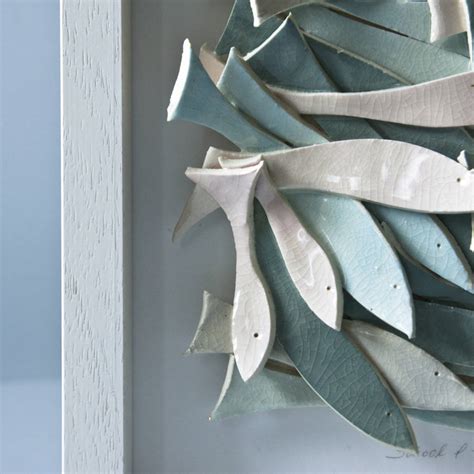 school of fish sculptural wall art by karoart | notonthehighstreet.com