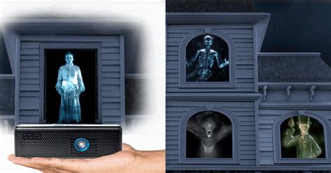 This Halloween Projector Displays Creepy Images On Your Windows To Turn Your House Into A ...