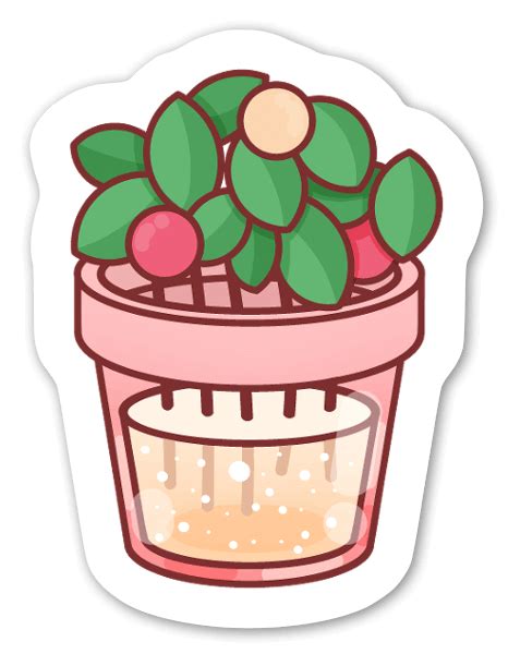 Buy this Cute Plant - stickers - StickerApp Shop