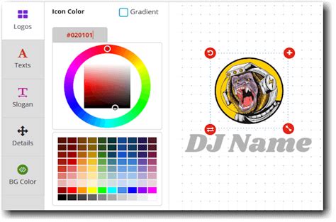 DJ Logo Maker - Make Your Own Logo Online | LogoMyWay