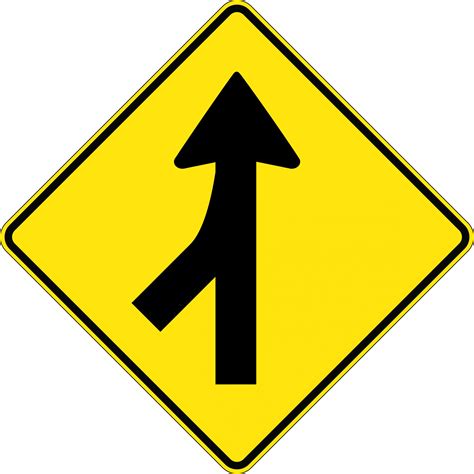 Merging Traffic (Left or Right) | Road Signs | USS