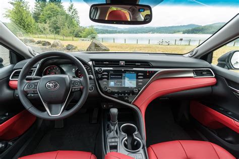 The 2021 Toyota Camry Red Interior: A Refreshingly Stylish Take On The Classic Sedan - Interior ...