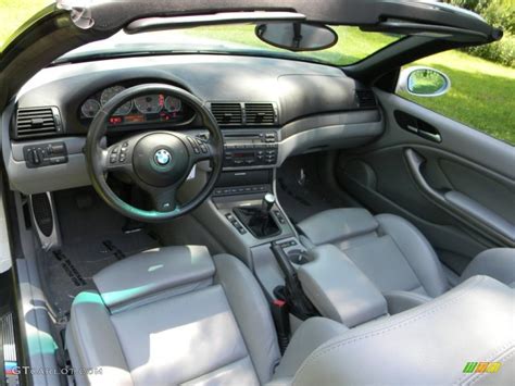 Grey Interior 2003 BMW M3 Convertible Photo #50743572 | GTCarLot.com