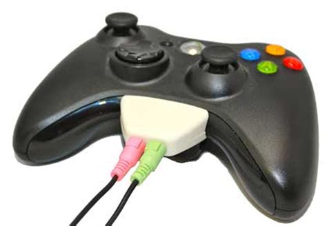 White PC Headset Adapter for Xbox 360 Controller | HeadsetBuddy