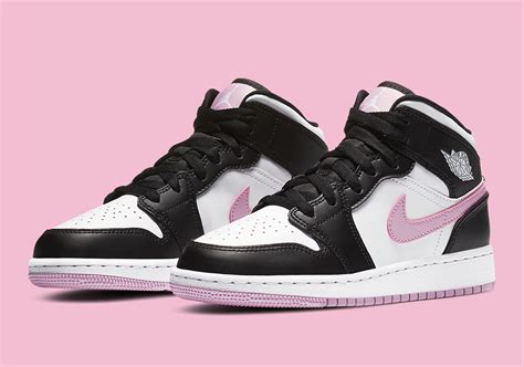 Air Jordan 1 Mid GS Arctic Pink 555112-103 Release Info | SneakerNews.com