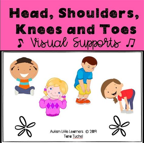 Head, Shoulders, Knees and Toes Visual Supports | Preschool movement activities, Early childhood ...