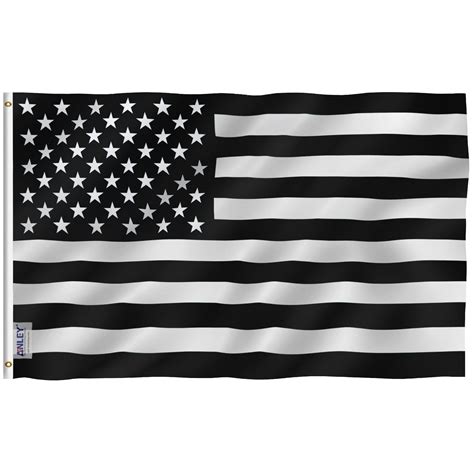 Black And White American Flag Designs