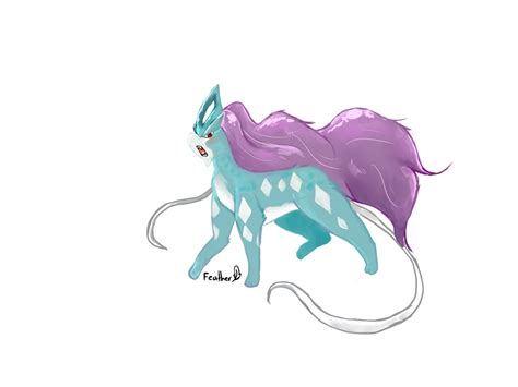 Suicune by Feathersynthesis on DeviantArt