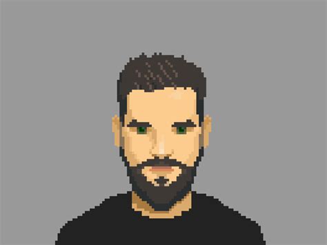 8 Bit Face by gavin bailey | Pixel art characters, Pixel art design, Cool pixel art